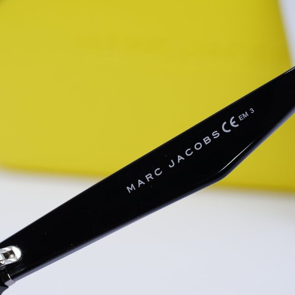 Marc Jacobs MARC 119/S 0807 9O Square Sunglasses - Black\Dark Gray Gradient - Picture 7 of 10